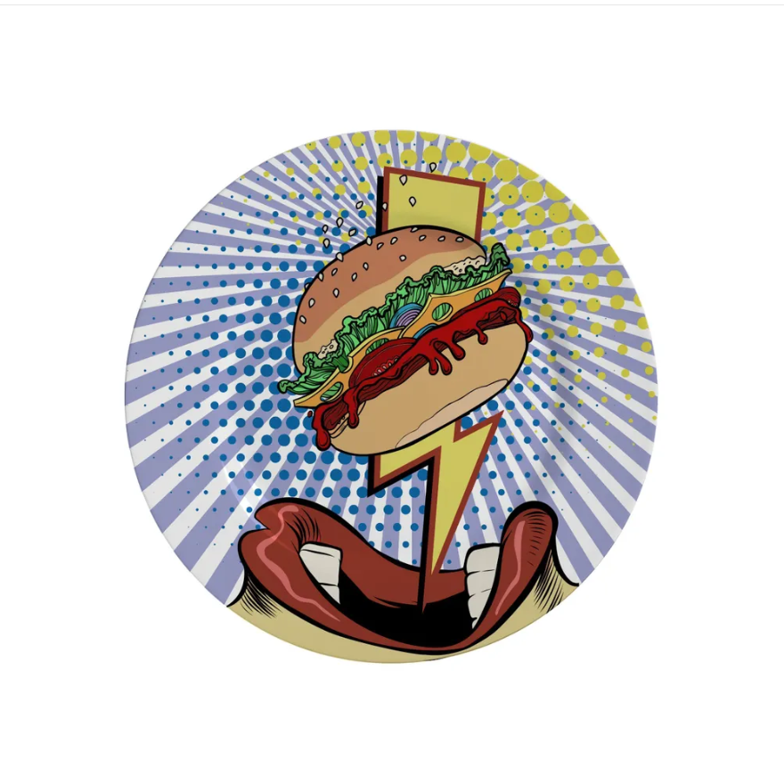 Тарелка 21 см Burger Collection, Alleanza.png