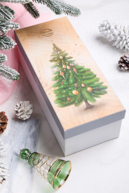 VNVEGF25 1-15 Игрушка елочная Décor de Table Ковьелло 12 х 6,5см, зеленый, подарочная коробка (2).png