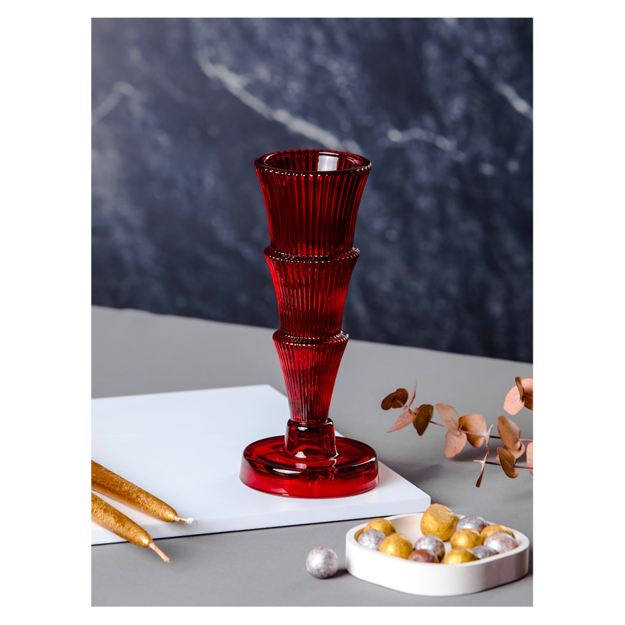 DDT-C15657-2PR Подсвечник-ваза Decor de table Ноэль 22см, стекло, красный (4).jpg DDT-C15657-2PR Подсвечник-ваза Decor de table Ноэль 22см, стекло, красный (4).jpg