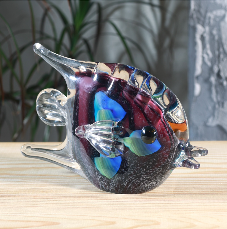 ZB3326-AG Фигурка Top Art Studio Сиреневый дискус 21 х 14,5 см (2).png