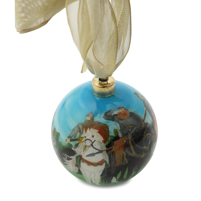 680762 Набор из 2-х ёлочных шаров Tsar Символ года 2026 9 см (4).png